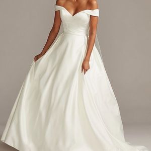 David’s Bridal Collection Ball Gown (Never Used)
